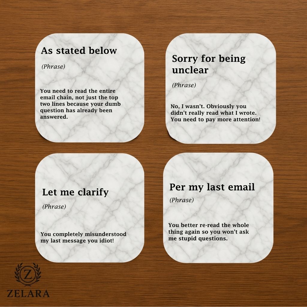 4 Coasters Company Office Humour