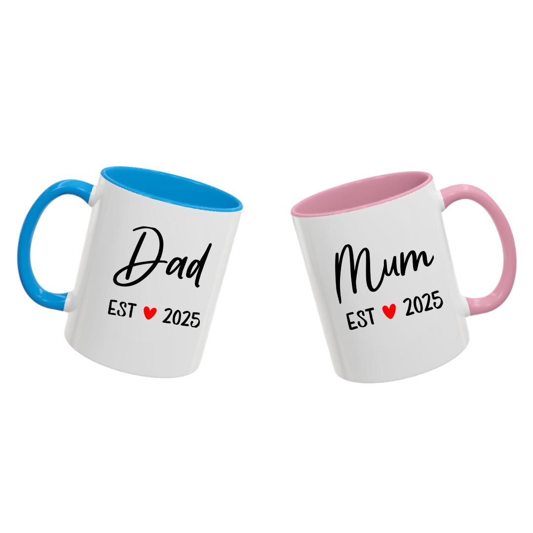 New Baby Boy Parents Gift Set - But First Milk