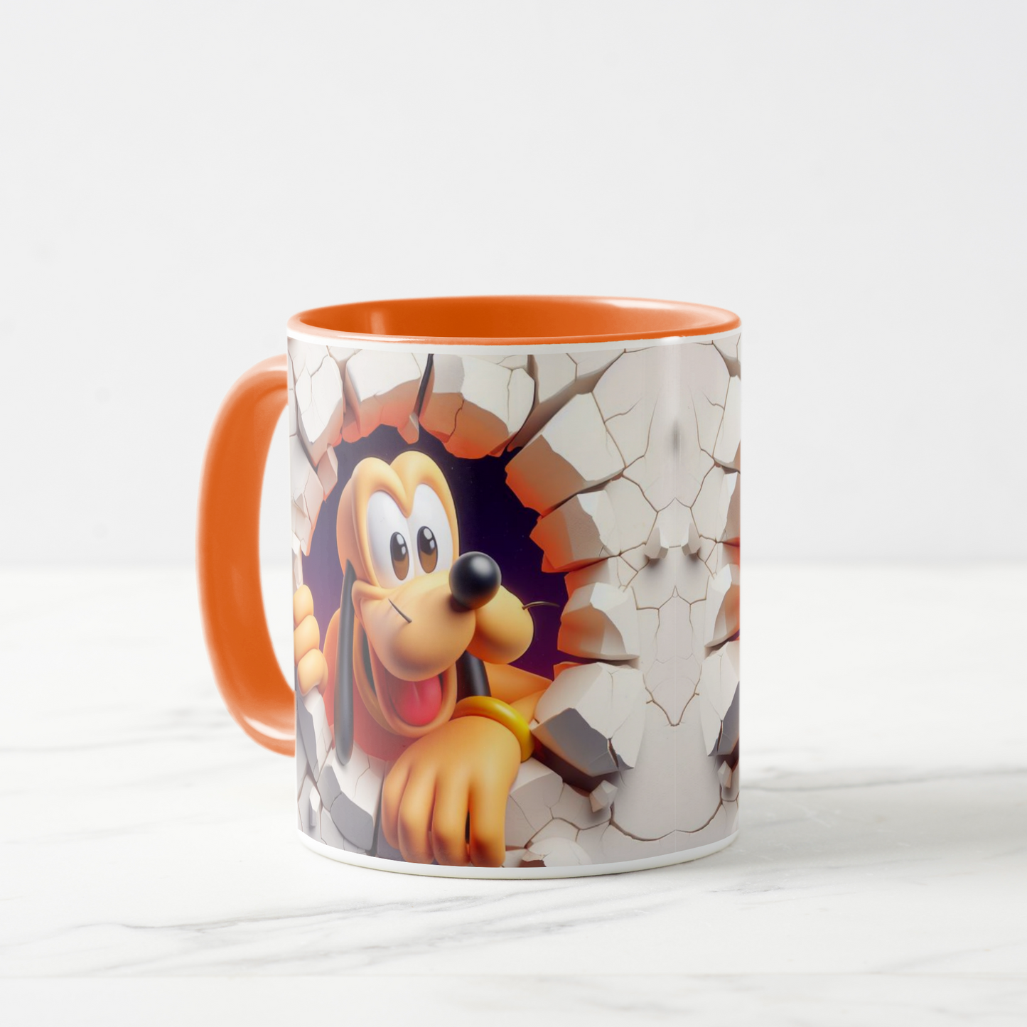 Goofy-Inspired Cartoon Character Mug