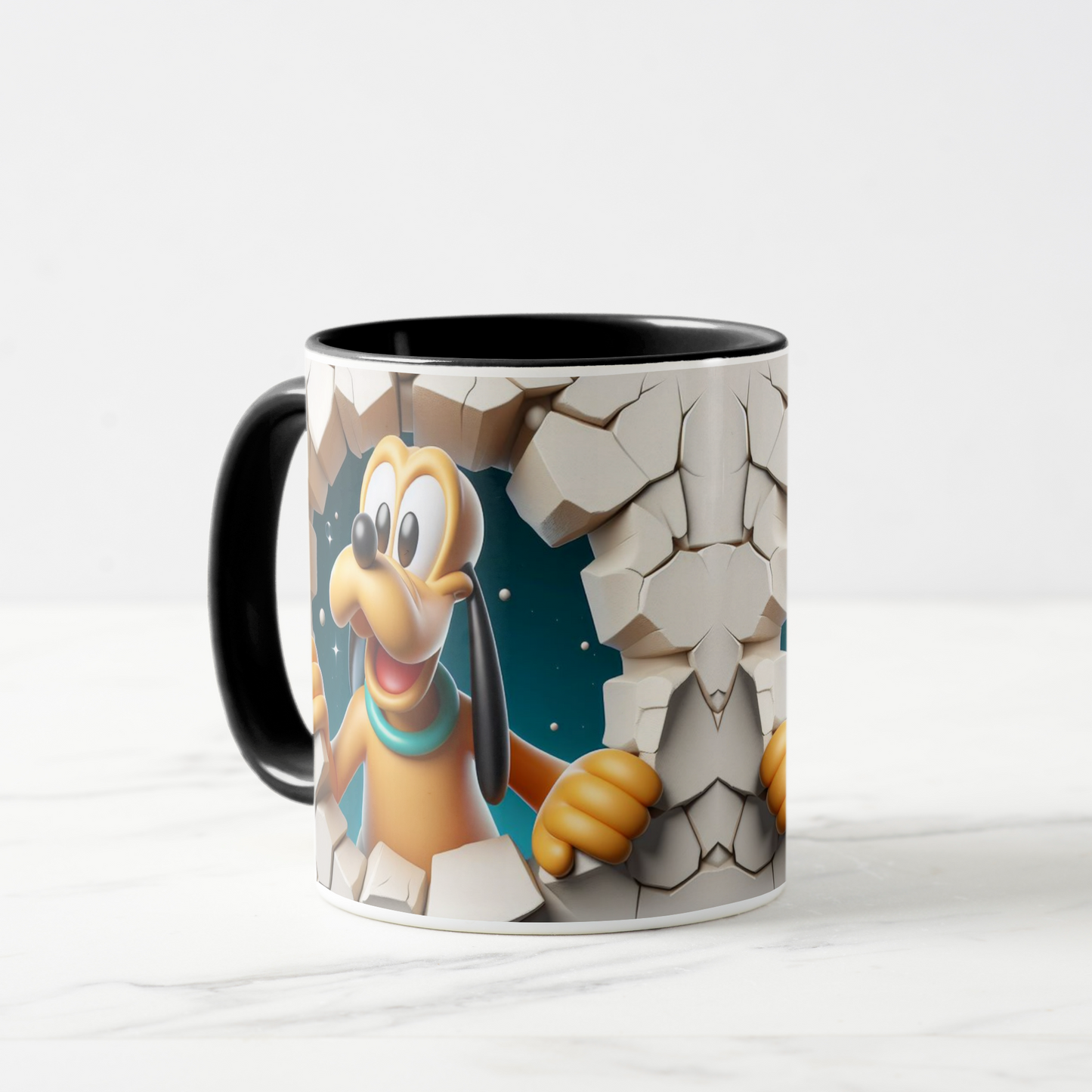 Goofy Inspired Cartoon Character Mug