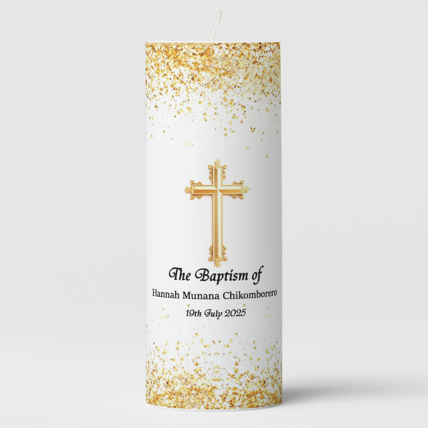 Baptism Christening Candle