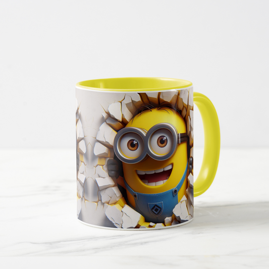Minions Inspired Cartoon Character Mug