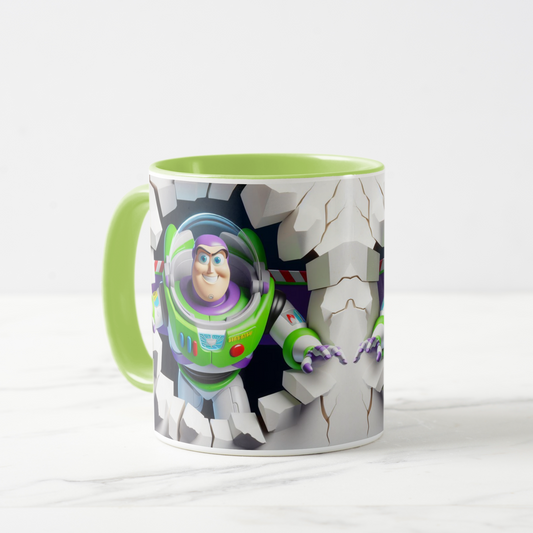 Toy Story-Inspired Cartoon Character Mug