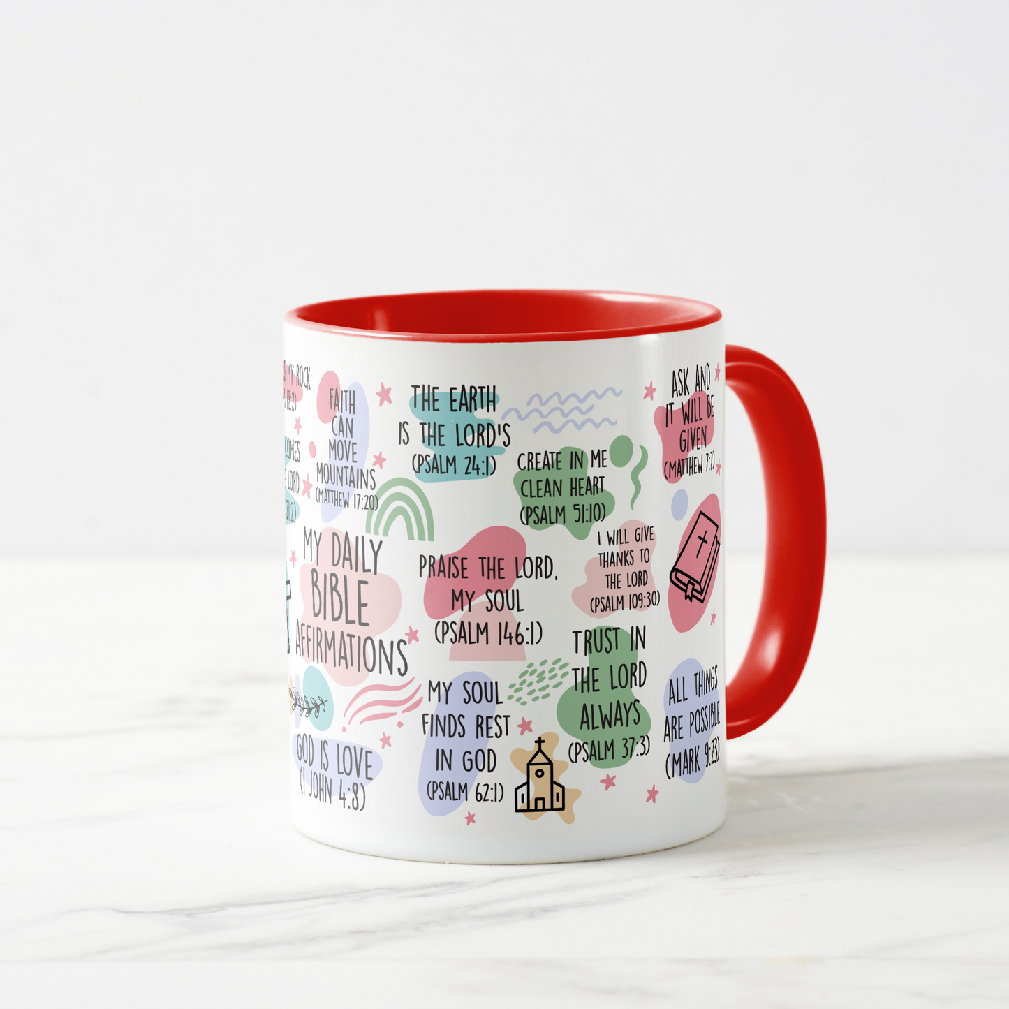 Bible Affirmations Mug